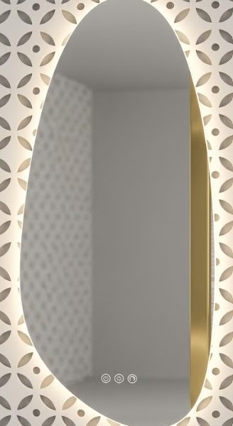 MIRROR WITH LED LIGHT
