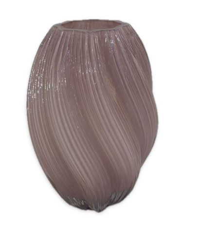 PINK GLASS VASE