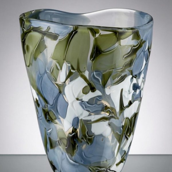 GREEN BLUE VASE