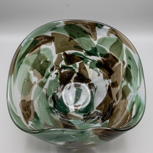 GREEN BROWN BOWL