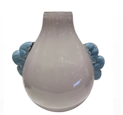 PINK GLASS VASE
