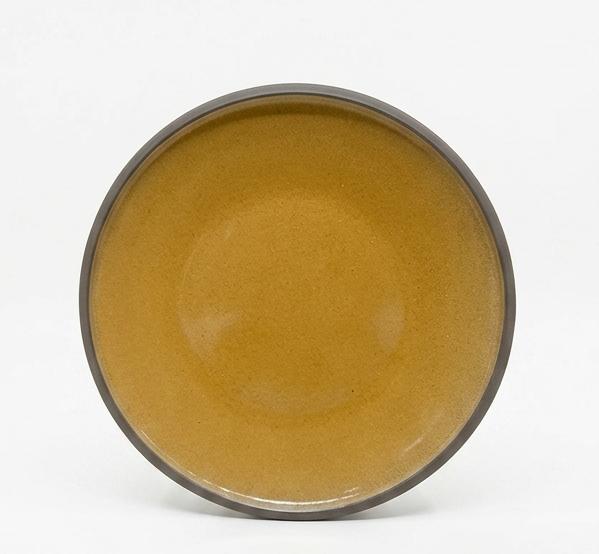 BROWN DINNER PLATE STONEWARE