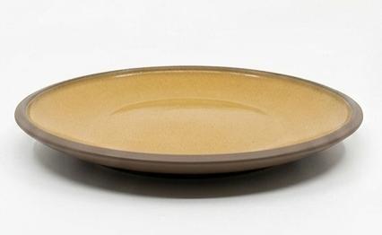 BROWN DINNER PLATE STONEWARE