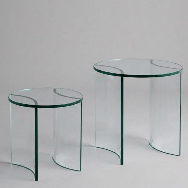 SET OF 2 SIDE TABLES