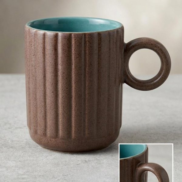 AQUA TAUPE MUG
