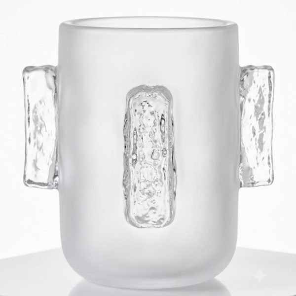 CLEAR GLASS VASE